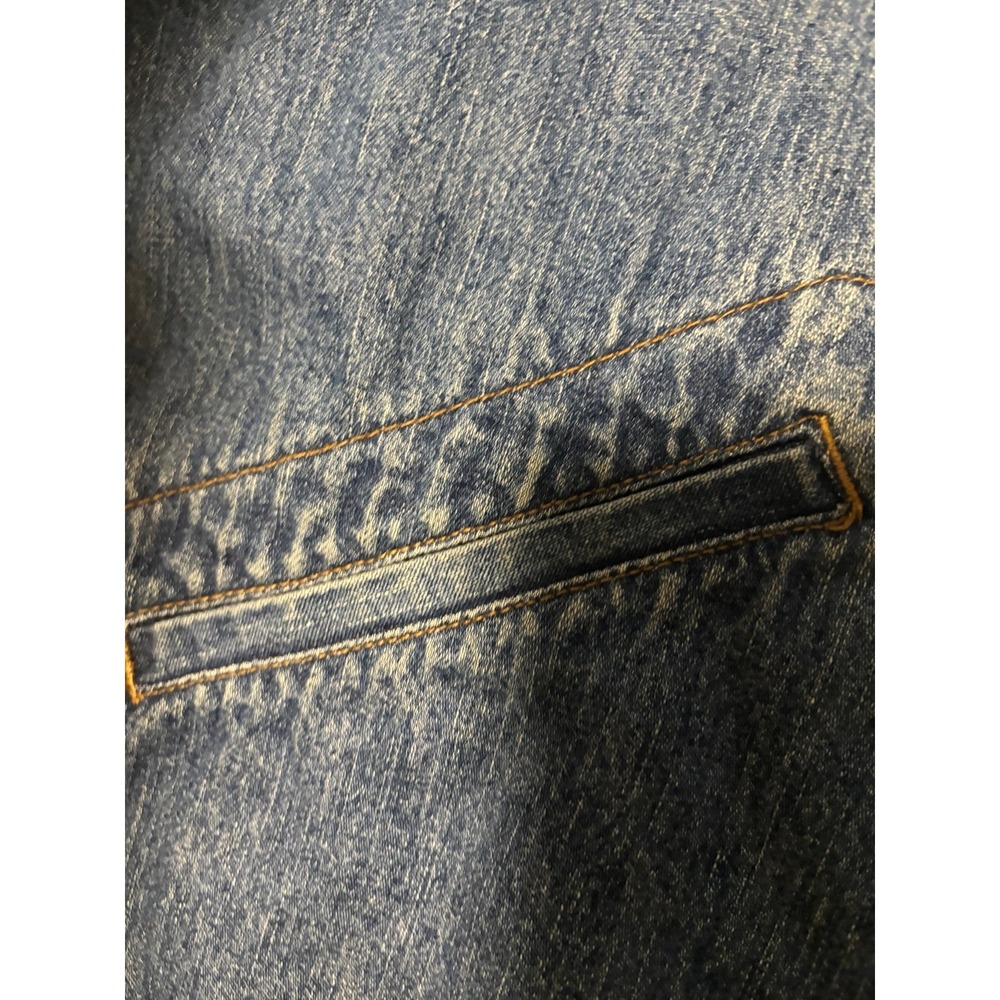 Y2k Vintage Route 66 Unisex Denim‎ Jacket size xl - Picture 6 of 9